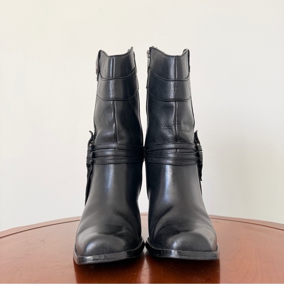 Harley-Davidson Women's Simone High Heel Black Leather Boot | US 8.5 - Picture 4 of 10